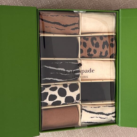 Kate Spade 10 Days of Socks in Gift Box - Picture 1 of 5